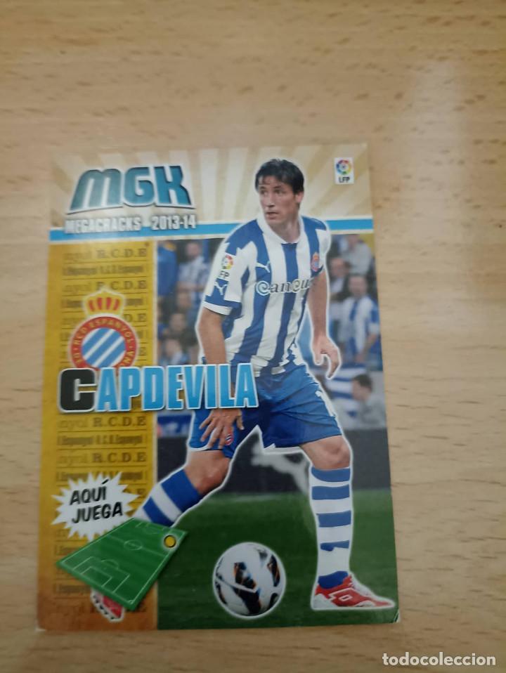 Cromos de f&uacute;tbol: Megacracks 13/14. 135- Capdevila. Espanyol. - Foto 1