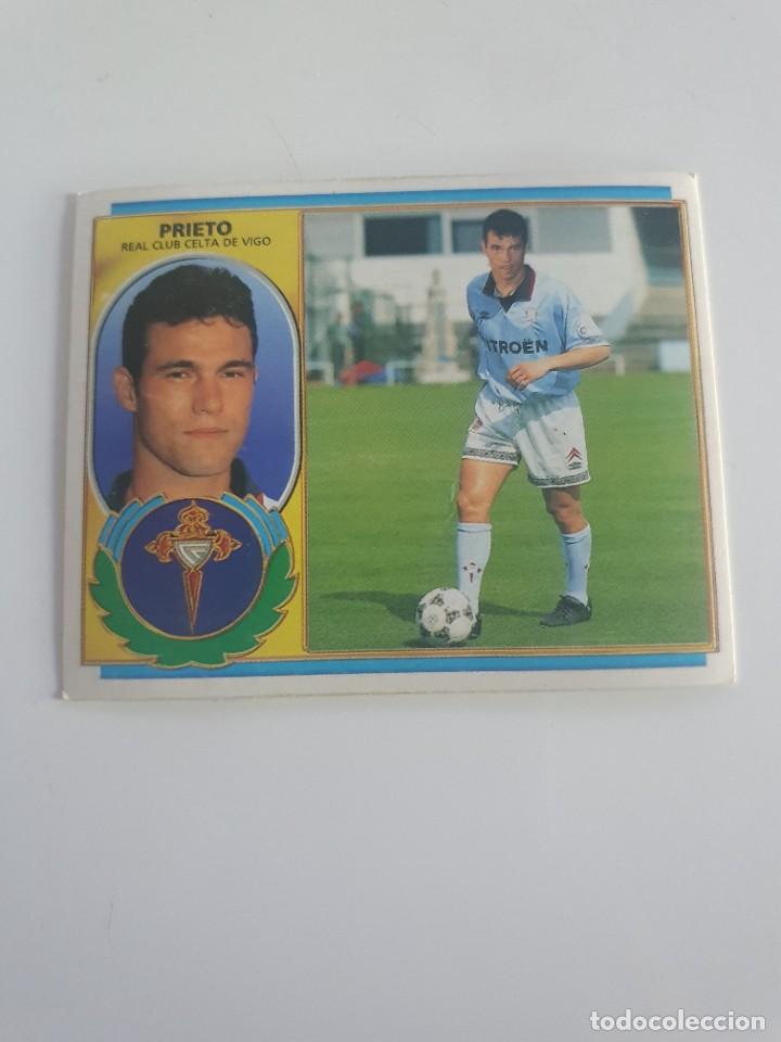 Cromos de f&uacute;tbol: ED.ESTE 96-97 : PRIETO (CELTA) CROMOS - Foto 1