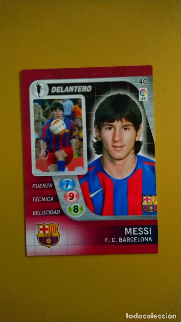 Cromos de f&uacute;tbol: messi, 2005 barcelona derby total - Foto 1