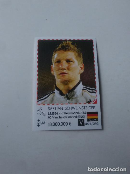 Figurine di Calcio: 273 SCHWEINSTEIGER SELECCI&Oacute;N ALEMANIA CROMO STICKER FUTBOL EURO 2016 EUROCOPA RAFO