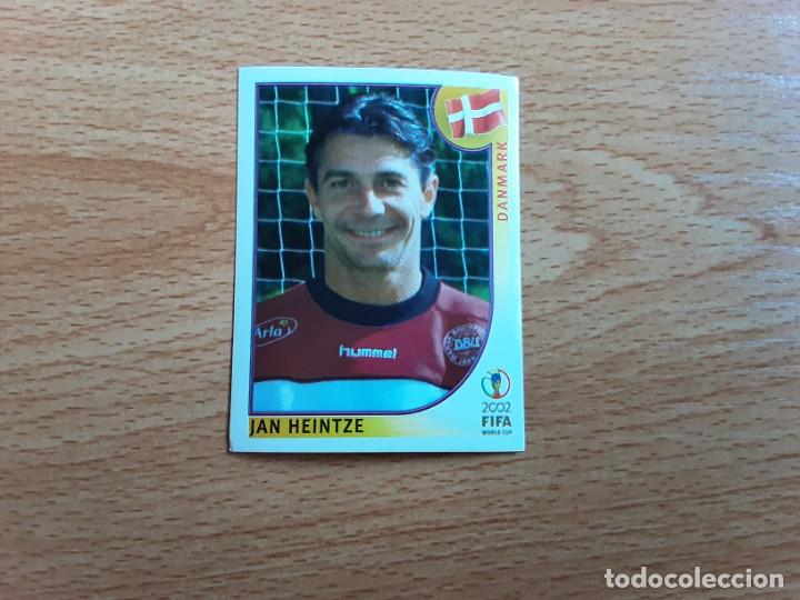 Figurine di Calcio: CROMO FUTBOL MUNDIAL 2002 EDITORIAL PANINI 85.HEINTZE-DINAMARCA-NUNCA PEGADO-TRASERA EN AZUL