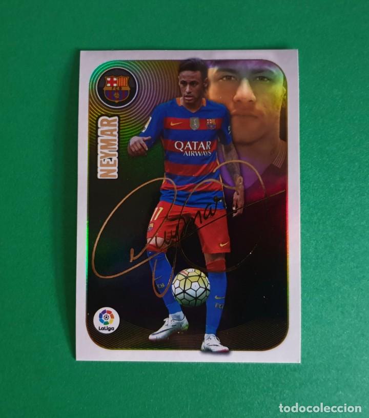 Cromos de F&uacute;tbol: NEYMAR (SERIE ORO N&ordm; 13) - BARCELONA - EDICIONES ESTE 2016-17 - 16/17 (NUEVO)