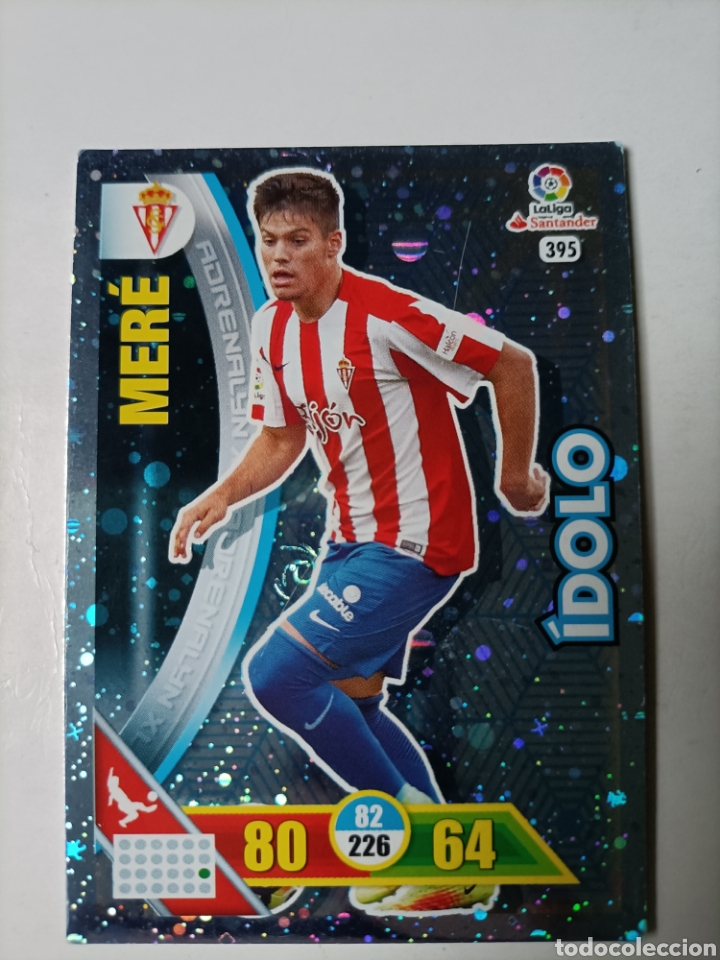 Cromos de f&uacute;tbol: Mer&eacute;. Sporting de Gij&oacute;n. Adrenalyn 2016/17 - Foto 1