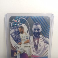 Cromos de Futebol: BENZEMA UCL ICON TOPPS CRYSTAL 2022. Lote 346837848