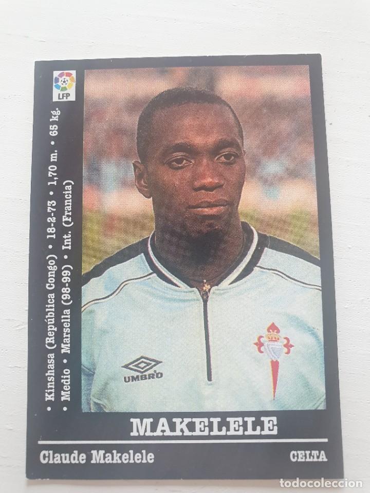 Figurine di Calcio: MAKELELE CELTA PANINI 2000 2001 CROMO FUTBOL LIGA 00 01 SIN PEGAR 111