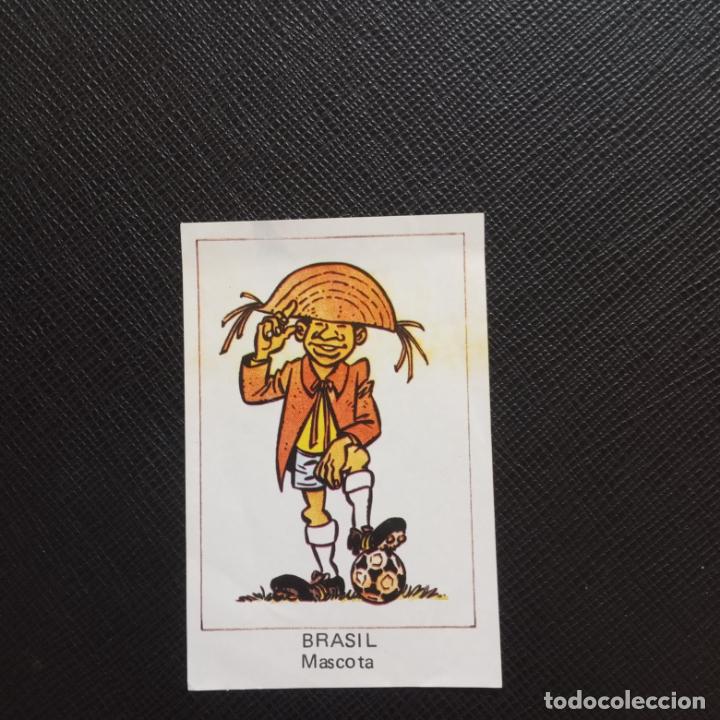 Cromos de F&uacute;tbol: MASCOTA BRASIL - VENLICO 1982 MUNDIAL ESPA&Ntilde;A FUTBOL 82 - DESPEGADO - A51 PG15 VERSION
