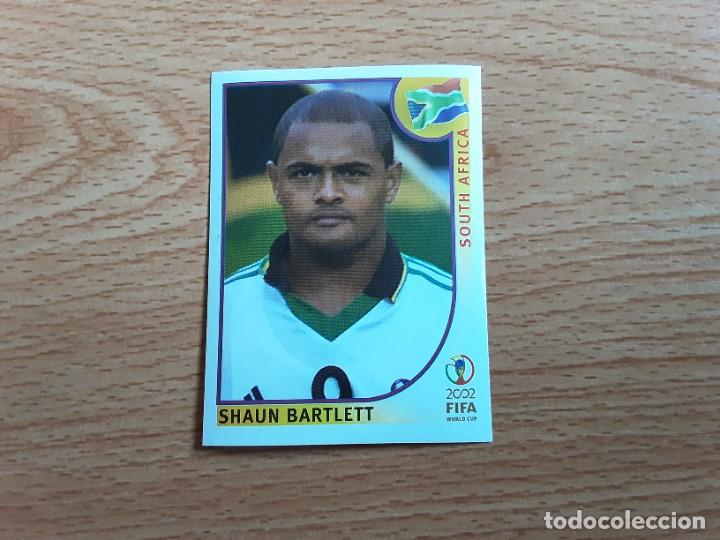 Figurine di Calcio: CROMO FUTBOL MUNDIAL 2002 EDITORIAL PANINI 167.BARTLETT-SUDAFRICA-NUNCA PEGADO-TRASERA EN AZUL