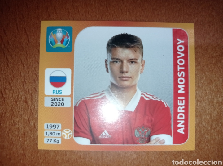 Cartes &agrave; collectionner de Football: Andrei Mostovoi n&deg;226 Tournament Edition Uefa Euro 2020 Rusia