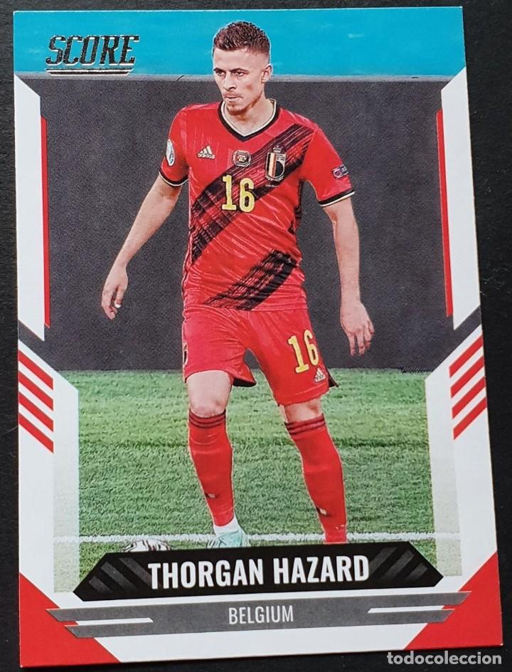 Fu&szlig;ball-Sticker: #21 Thorgan Hazard BEL - Panini SCORE FIFA 2021-22 Trading Card Futbol-Soccer