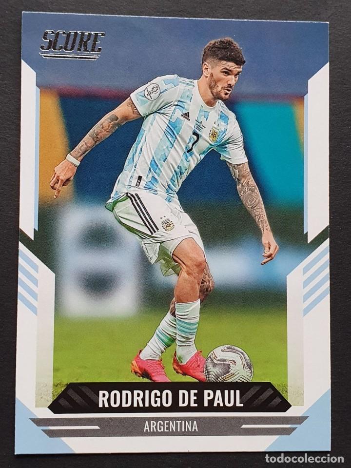 Cromos de F&uacute;tbol: #69 Rodrigo De Paul ARG - Panini SCORE FIFA 2021-22 Trading Card Futbol-Soccer