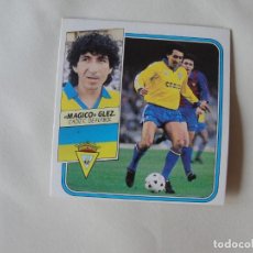 Cromos de Fútbol: LIGA ESTE 89 90 / 1989 1990 - CADIZ MAGICO GONZALEZ - SIN PEGAR - IMPECABLE ESTADO. Lote 347246893