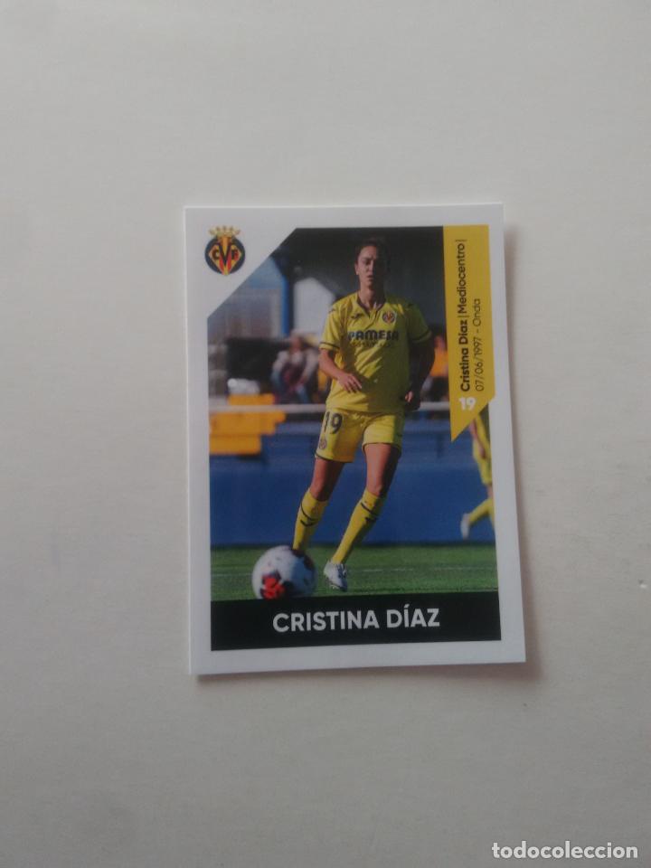 Figurine di Calcio: 98 CRISTINA D&Iacute;AZ VILLARREAL FEMENINO FUTBOL CROMO COLECCI&Oacute;N TEIKA 2019-2020 19-20 DEPORTE WOMEN