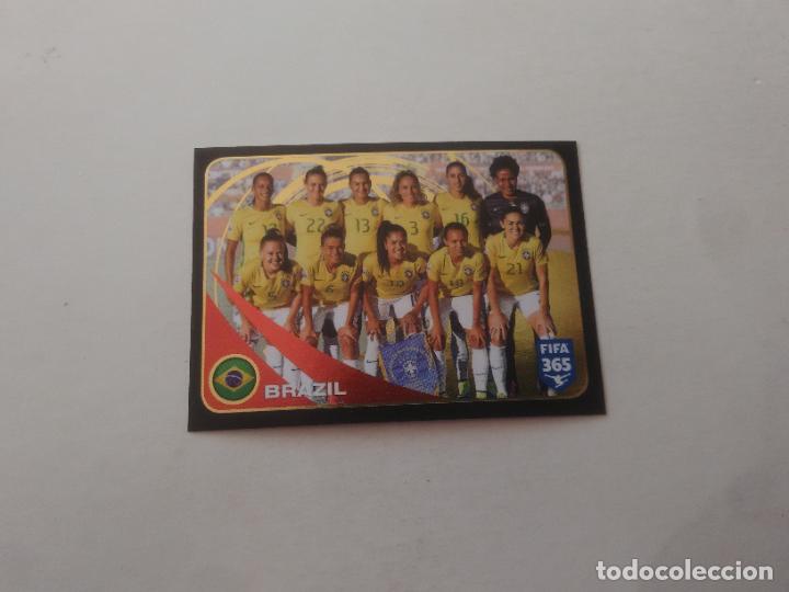 Cromos de Futebol: 293 EQUIPO FEMENINO BRASIL STICKER CROMO FUTBOL FIFA 365 PANINI 2016-2017 16-17