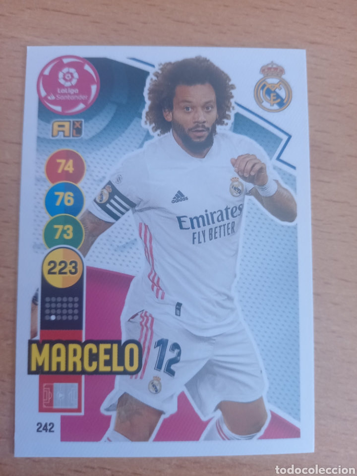 Cromos de f&uacute;tbol: Panini Adrenalyn 2020 2021 20 21 242 Marcelo Real Madrid - Foto 1