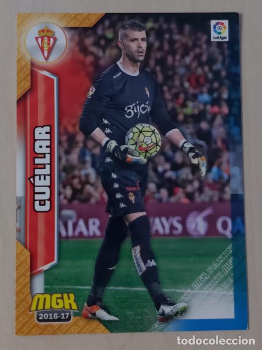 Cromos de f&uacute;tbol: CROMO N&ordm; 462 CUELLAR - MEGACRACKS 2016 17 - SPORTING DE GIJON - Foto 1