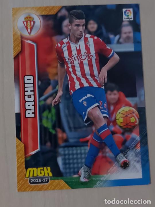 Cromos de f&uacute;tbol: CROMO N&ordm; 472 RACHID - MEGACRACKS 2016 17 - SPORTING DE GIJON - Foto 1