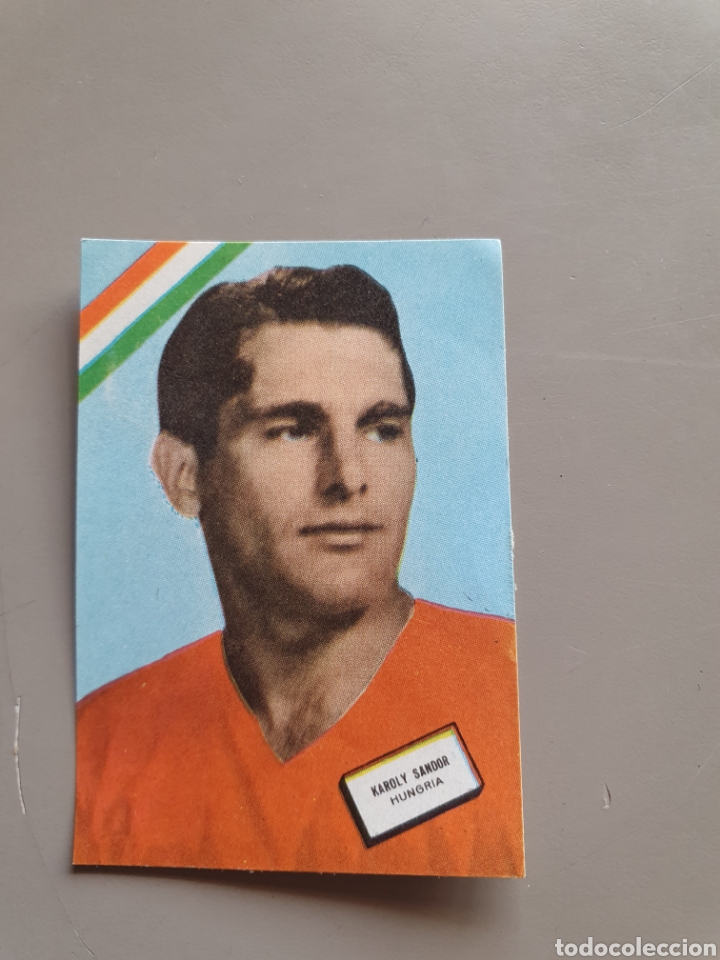 Fu&szlig;ball-Sticker: CROMO DIFICIL MUNDIAL 1962 62 CHILE WORLD CUP HUNGRIA KAROLY SANDOR