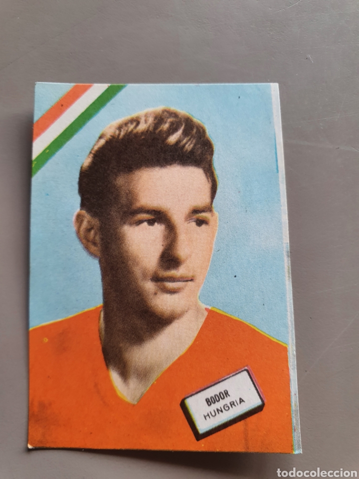 Fu&szlig;ball-Sticker: CROMO DIFICIL MUNDIAL 1962 62 CHILE WORLD CUP FHER HUNGRIA BODOR