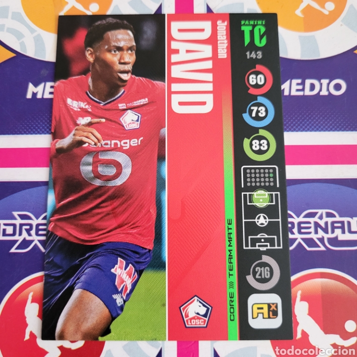 Cromos de f&uacute;tbol: DAVID N&Uacute;MERO 143 PANINI TOP CLASS 2022 - Foto 1