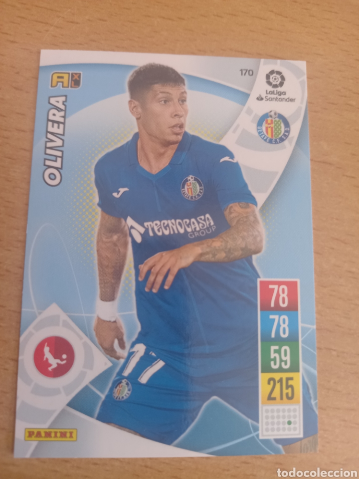 Cromos de f&uacute;tbol: Panini Adrenalyn 2021 2022 21 22 170 Olivera Getafe - Foto 1