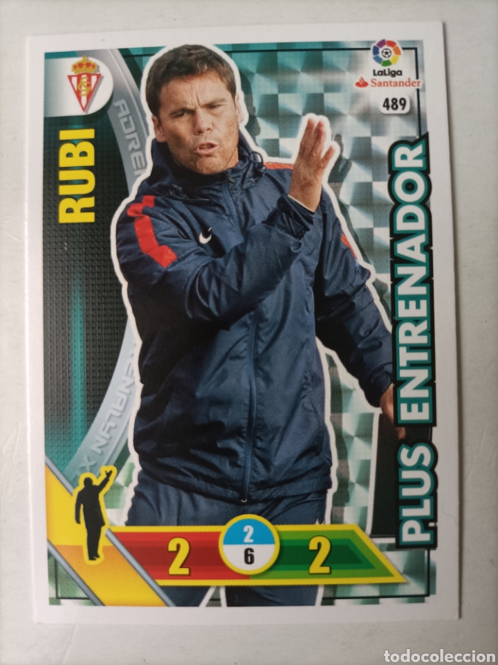 Cromos de f&uacute;tbol: Rubi. Plus entrenador. Adrenalyn 2016/17 - Foto 1