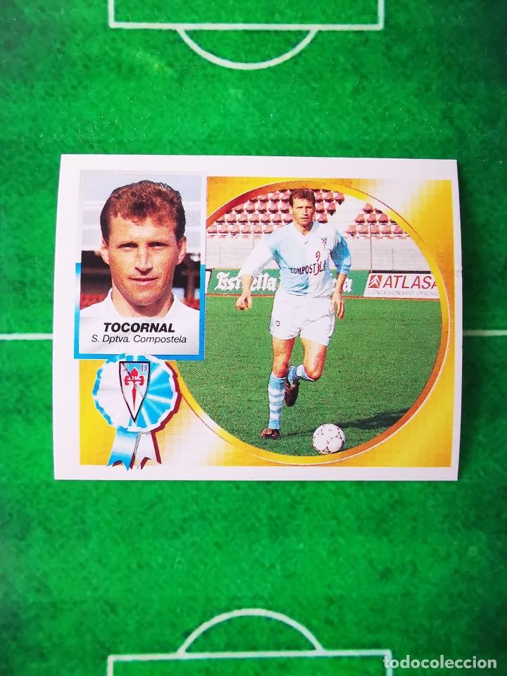 Fu&szlig;ball-Sticker: CROMO FUTBOL 94 95 SIN PEGAR LIGA ESTE 1994 1995 SD COMPOSTELA TOCORNAL