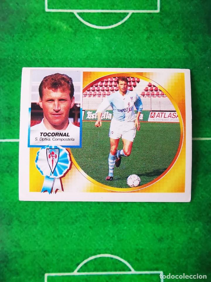 Fu&szlig;ball-Sticker: CROMO FUTBOL 94 95 SIN PEGAR LIGA ESTE 1994 1995 SD COMPOSTELA TOCORNAL