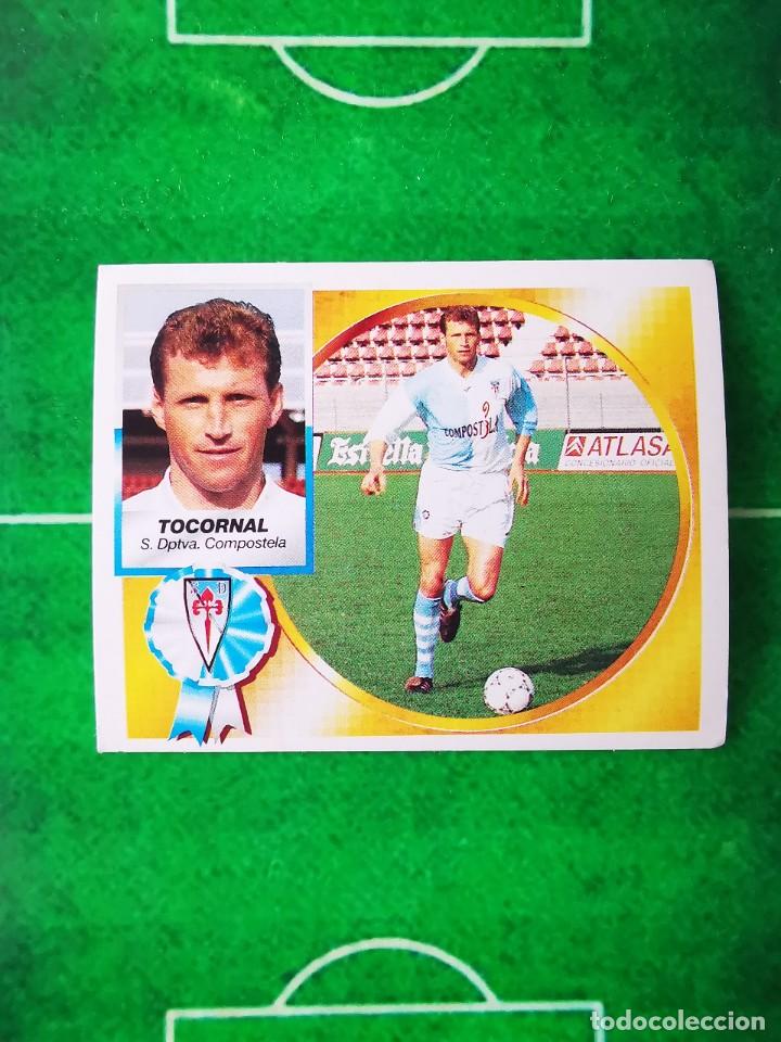 Fu&szlig;ball-Sticker: CROMO FUTBOL 94 95 SIN PEGAR LIGA ESTE 1994 1995 SD COMPOSTELA TOCORNAL