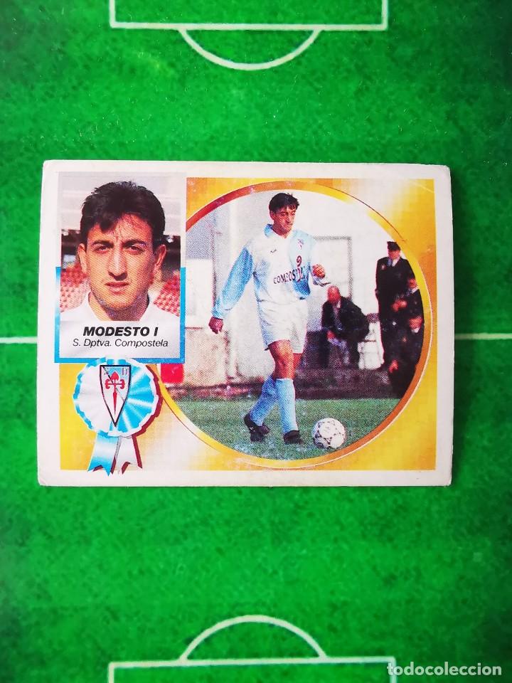 Fu&szlig;ball-Sticker: CROMO FUTBOL 94 95 SIN PEGAR LIGA ESTE 1994 1995 SD COMPOSTELA MODESTO I