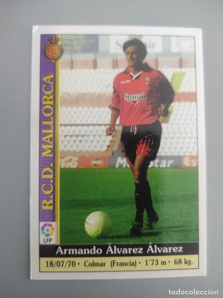 Cartes &agrave; collectionner de Football: ❇️ CROMO ⚽ CARD ARMANDO MALLORCA 53 99 00 2000 FICHAS DE LA LIGA MUNDICROMO SPORT ❇️