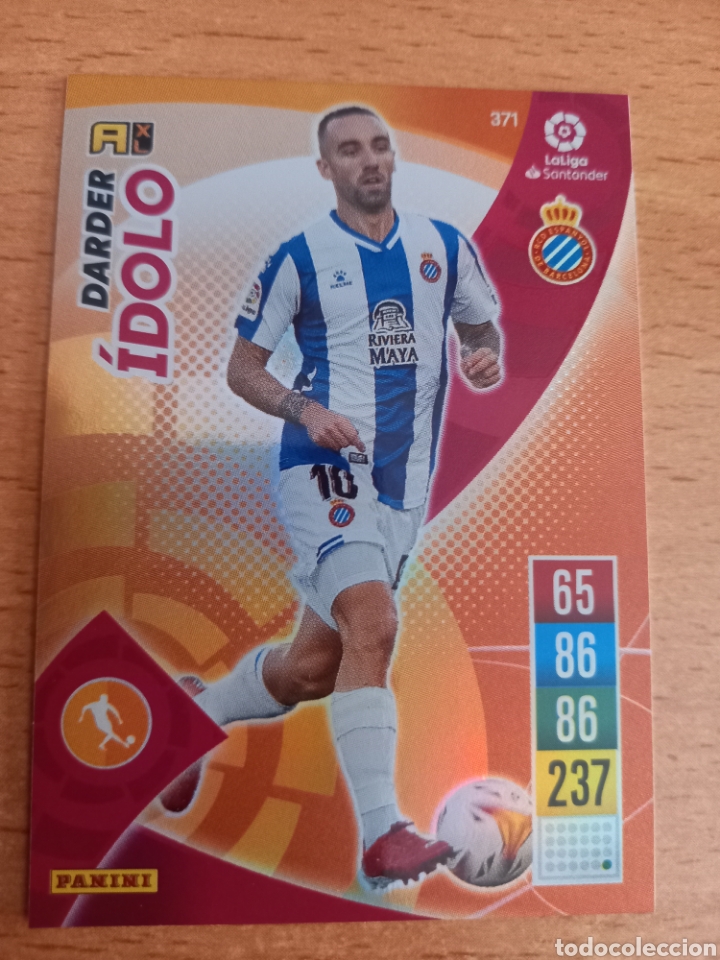 Cromos de F&uacute;tbol: Panini Adrenalyn 2021 2022 21 22 371 Darder Espanyol &iacute;dolo