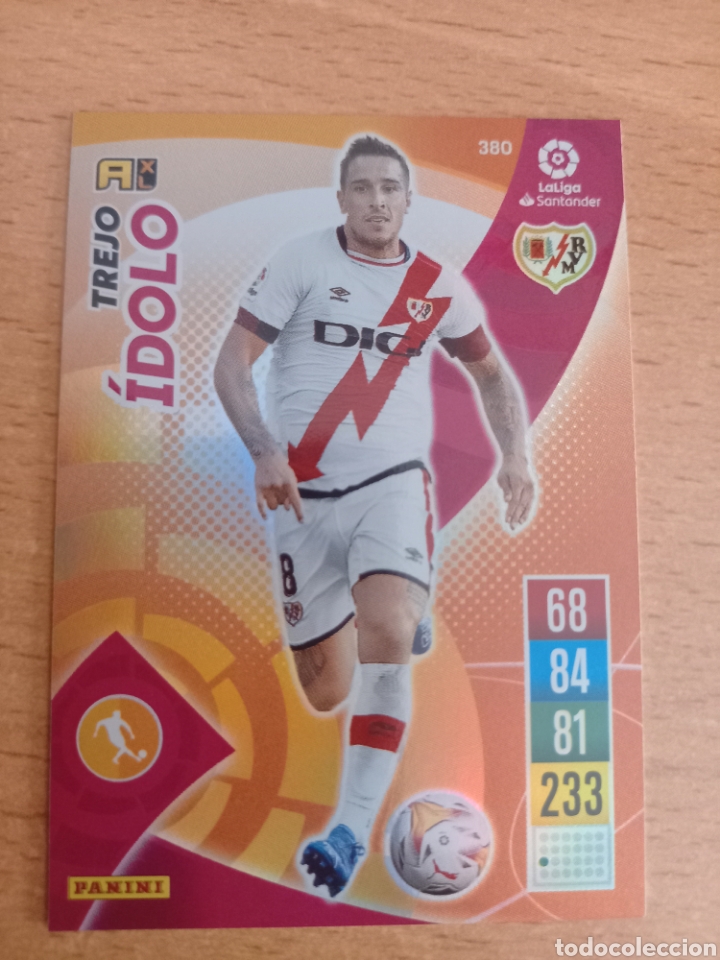 Figurine di Calcio: Panini Adrenalyn 2021 2022 21 22 380 Trejo Rayo Vallecano &iacute;dolo