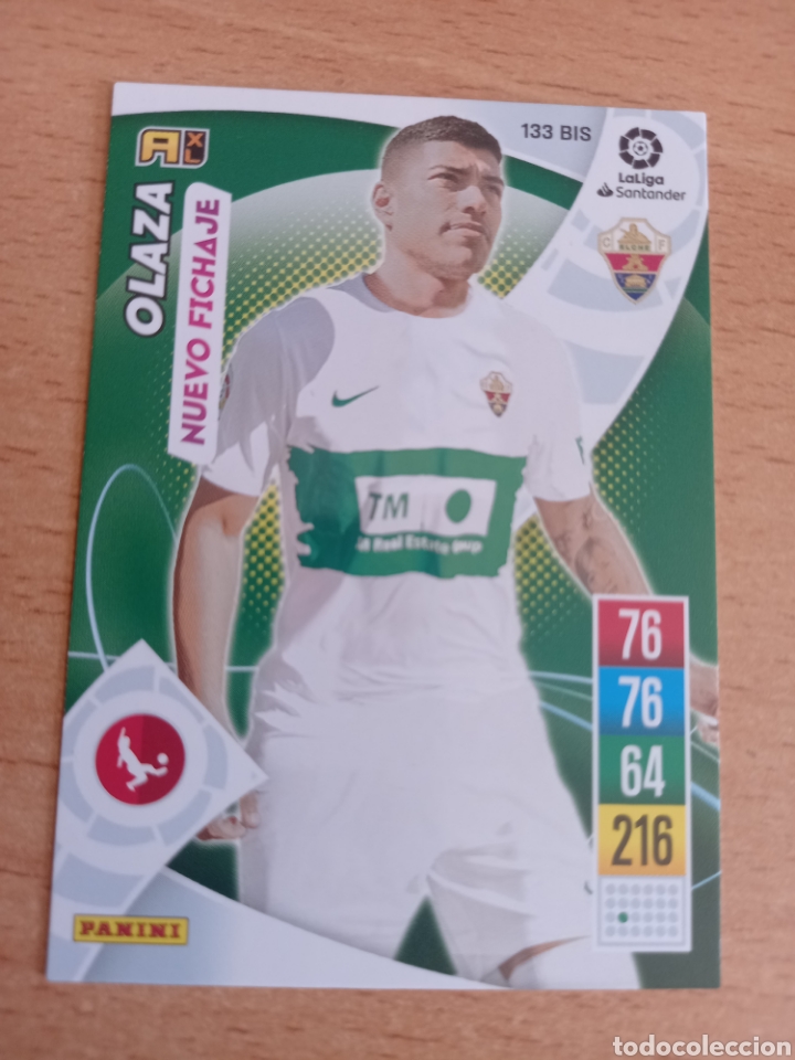 Cromos de Futebol: Panini Adrenalyn 2021 2022 21 22 133 bis Olaza Elche nuevo fichaje