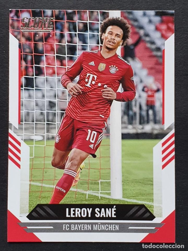 Football Stickers: #178 Leroy Sane BAY - Panini SCORE FIFA 2021-22 Trading Card Futbol-Soccer