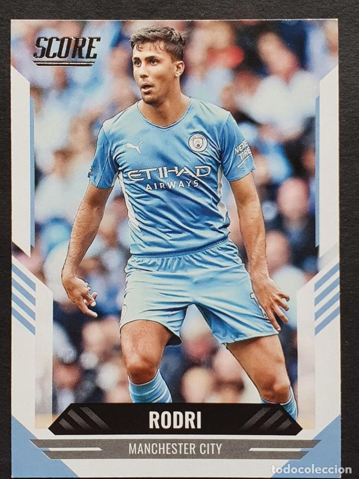 Football Stickers: #183 Rodri MCI - Panini SCORE FIFA 2021-22 Trading Card Futbol-Soccer