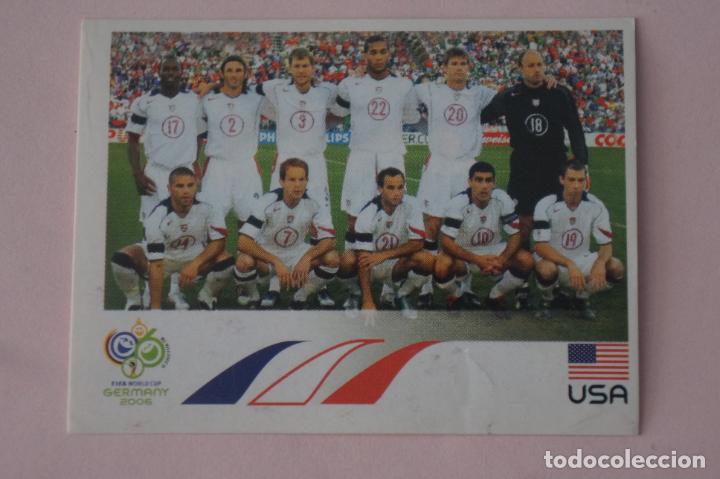 Cromos de F&uacute;tbol: CROMO DE FUTBOL SELECCION DE ESTADOS UNIDOS SIN PEGAR N&ordm; 340 MUNDIAL ALEMANIA 2006 DE PANINI