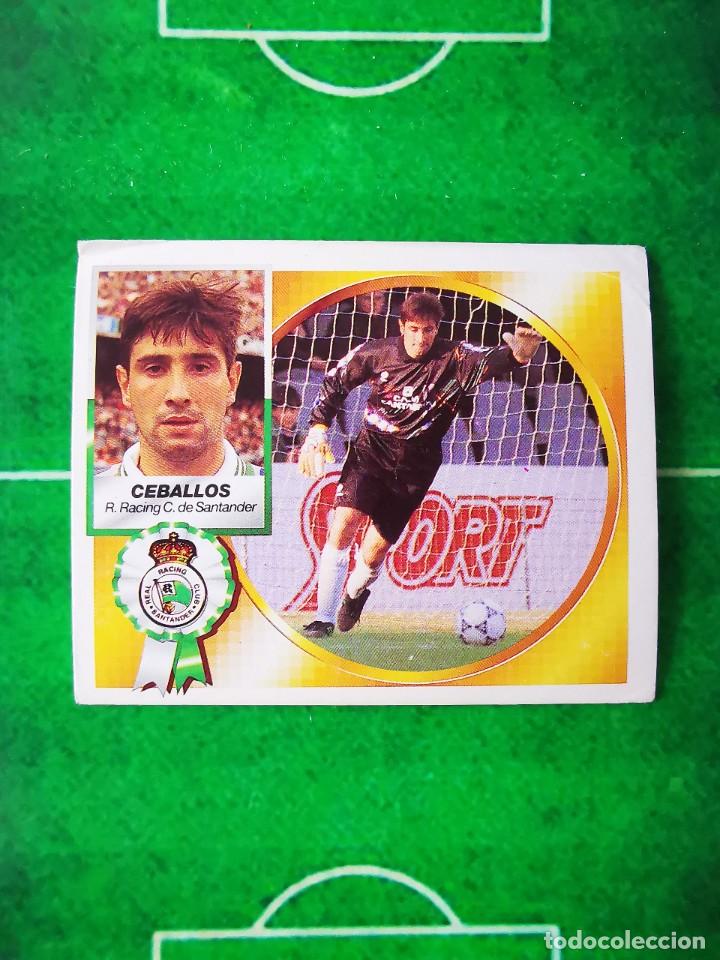 Cromos de Futebol: CROMO FUTBOL 94 95 SIN PEGAR LIGA ESTE 1994 1995 REAL RACING CLUB DE SANTANDER CEBALLOS