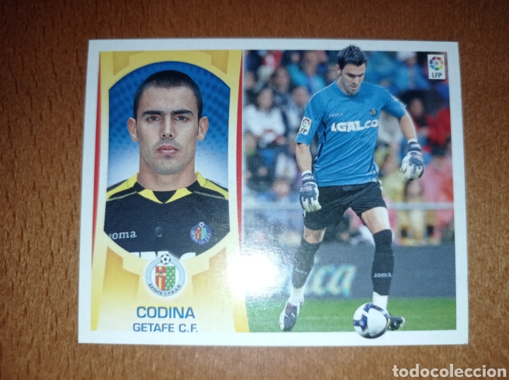 Cromos de f&uacute;tbol: Codina n&deg;2 liga este 09/10 Getafe - Foto 1