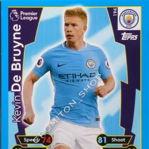 TOPPS MATCH ATTAX Euro 2024 Kevin De Bruyne Ice Blue Edición Limitada TOPPS MATCH ATTAX Euro 2024 Kevin De Bruyne Ice Blue Edición Limitada