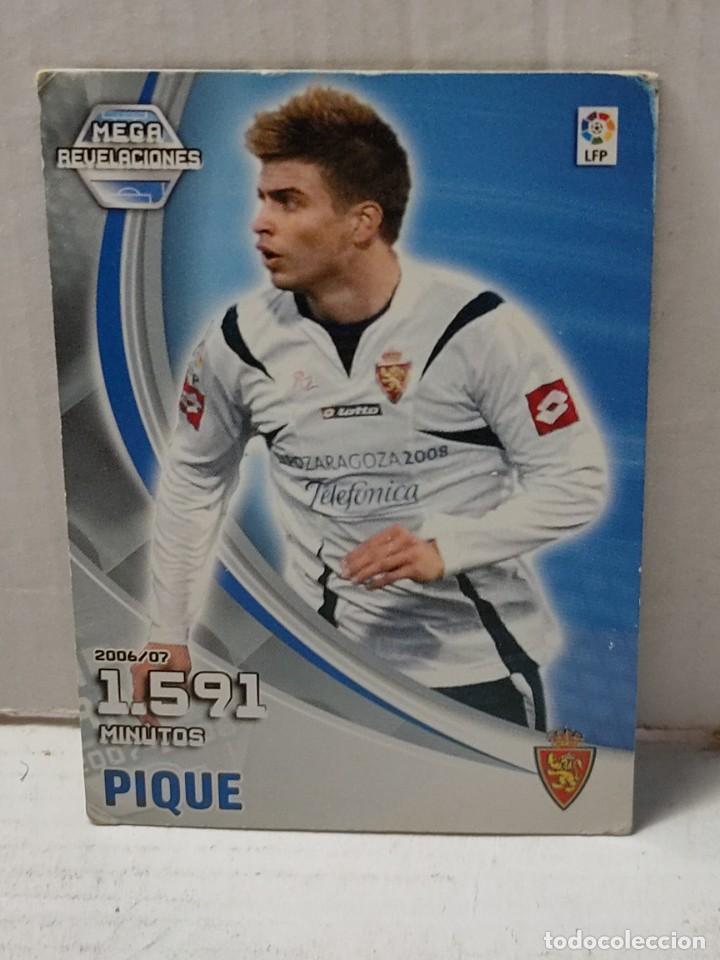 Cromos de Futebol: Cromo Megacraks MGK temporada 2006/07 -Mega Revelaciones Piqu&eacute; ROOKIE n&uacute;mero 401- Dif&iacute;cil