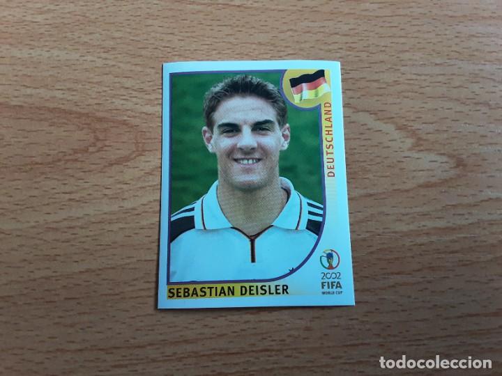 Cartes &agrave; collectionner de Football: CROMO FUTBOL MUNDIAL 2002 EDITORIAL PANINI 325.DEISLER-ALEMANIA-NUNCA PEGADO-TRASERA EN AZUL