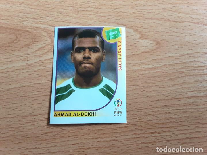 Cartes &agrave; collectionner de Football: CROMO FUTBOL MUNDIAL 2002 ED. PANINI 339.AL-DOKHI/ARABIA SAUDI-NUNCA PEGADO-TRASERA EN AZUL