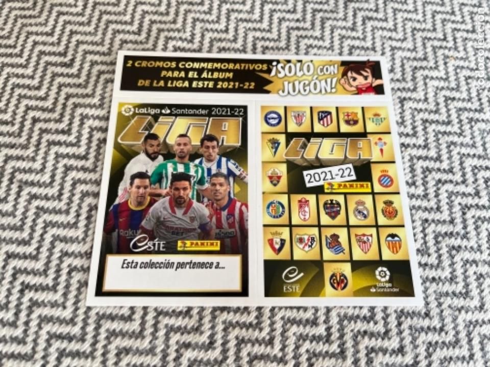 Cromos de F&uacute;tbol: Ik25. LAMINA CONMEMORATIVO JUG&Oacute;N 2021-2022. 2021-22. 21-22