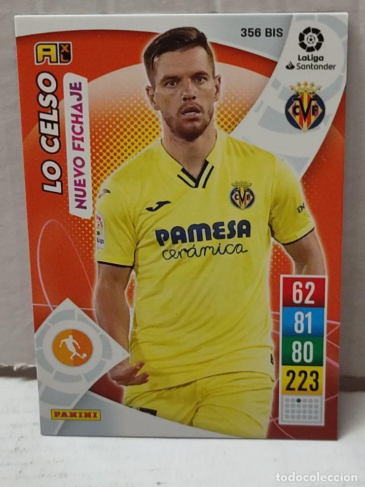 Cromos de F&uacute;tbol: Cromo Adrenalyn Panini 2021/2022 21 22 - NUEVO FICHAJE - LEO CELSO n&uacute;mero 356 BIS