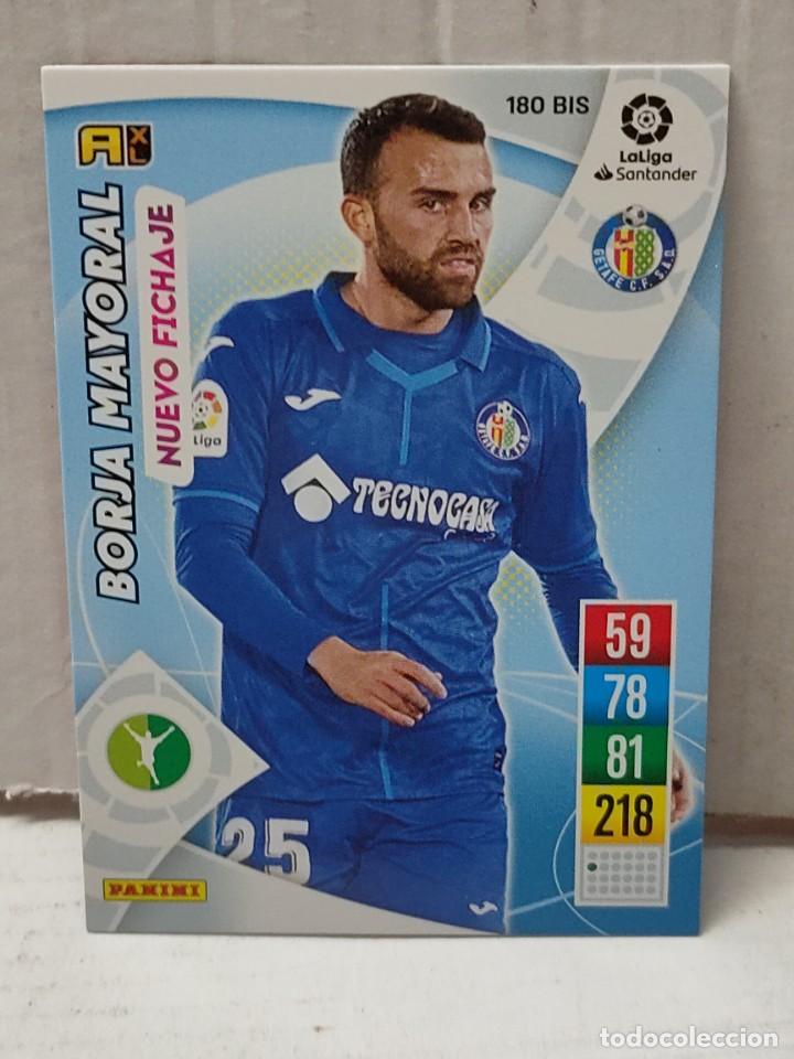 Cromos de F&uacute;tbol: Cromo Adrenalyn Panini 2021/2022 21 22 - NUEVO FICHAJE - BORJA MAYORAL n&uacute;mero 180 BIS