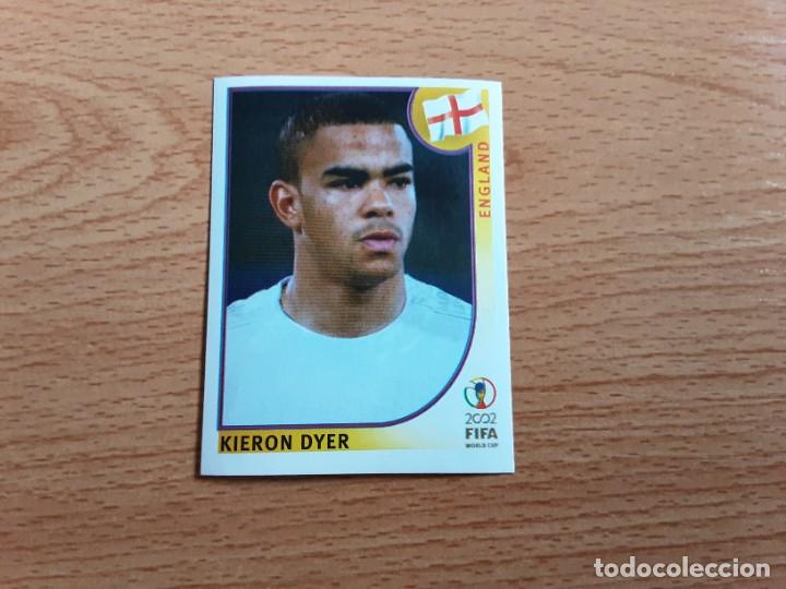 Figurine di Calcio: CROMO FUTBOL MUNDIAL 2002 EDITORIAL PANINI 429.DYER-INGLATERRA-NUNCA PEGADO-TRASERA EN AZUL