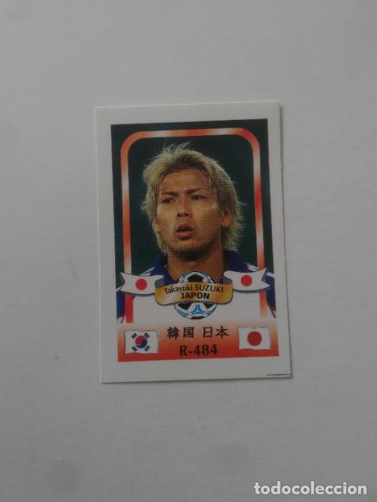 Cromos de F&uacute;tbol: 484 TAKAYUKI SUZUKI SELECCI&Oacute;N JAP&Oacute;N STICKER CROMO FUTBOL MUNDIAL 2002 WORLD CUP 02 REYAUCA