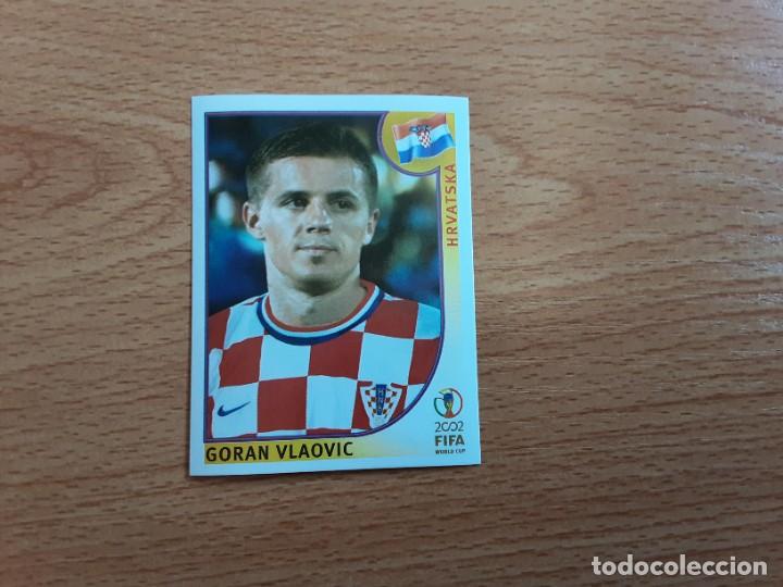 Figurine di Calcio: CROMO FUTBOL MUNDIAL 2002 EDITORIAL PANINI 492.VLAOVIC-CROACIA-NUNCA PEGADO-TRASERA EN AZUL
