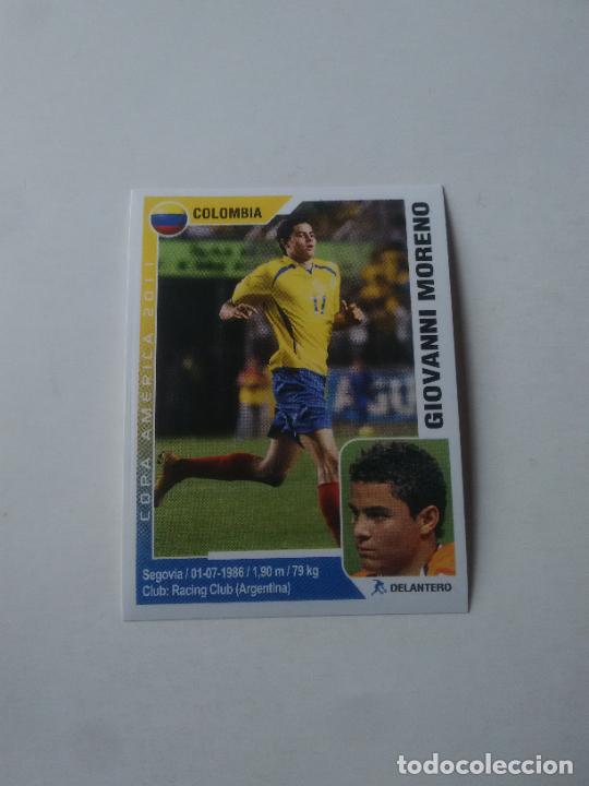 Cartes &agrave; collectionner de Football: 74 GIOVANNI MORENO SELECCI&Oacute;N COLOMBIA CROMO STICKER FUTBOL COPA AMERICA 2011 NAVARRETE