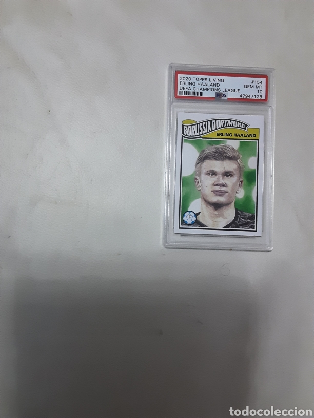 Cromos de f&uacute;tbol: HAALAND LIVING SET PSA 10 - Foto 1
